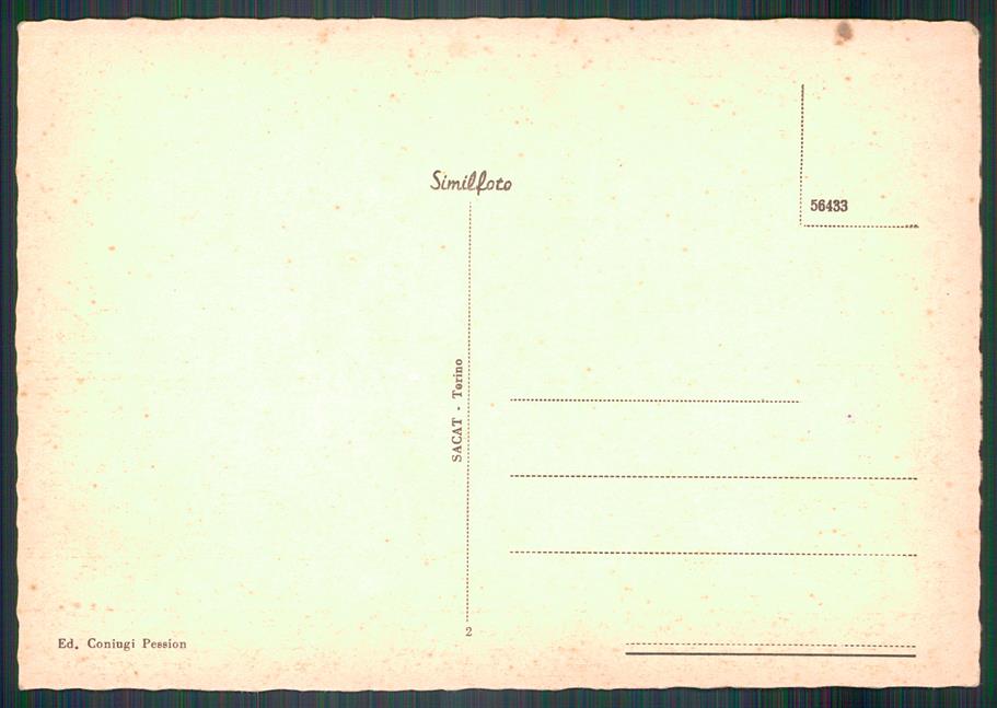 Aosta Valtournanche Antey Fiernaz FG cartolina MZ4731 – retro
