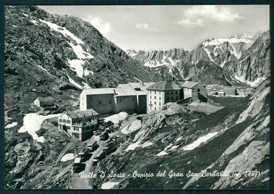 Aosta Ospizio del Gran San Bernardo Foto FG cartolina MZ4742 – fronte