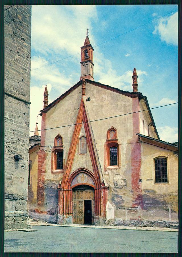 Aosta città Chiesa San Orso Foto FG cartolina MZ4754 – fronte