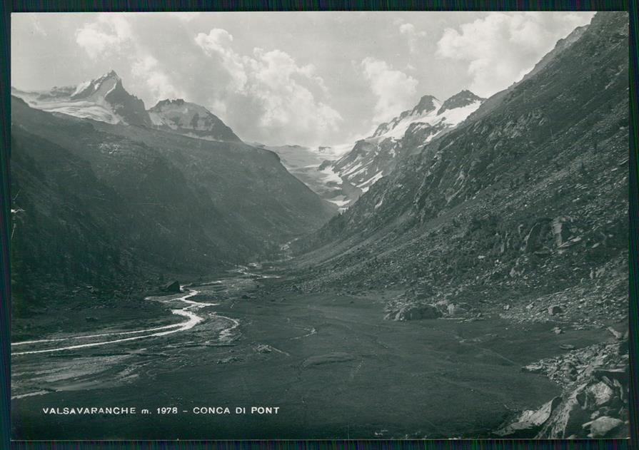 Aosta Valsavaranche Conca di Pont Foto FG cartolina MZ4784 – fronte