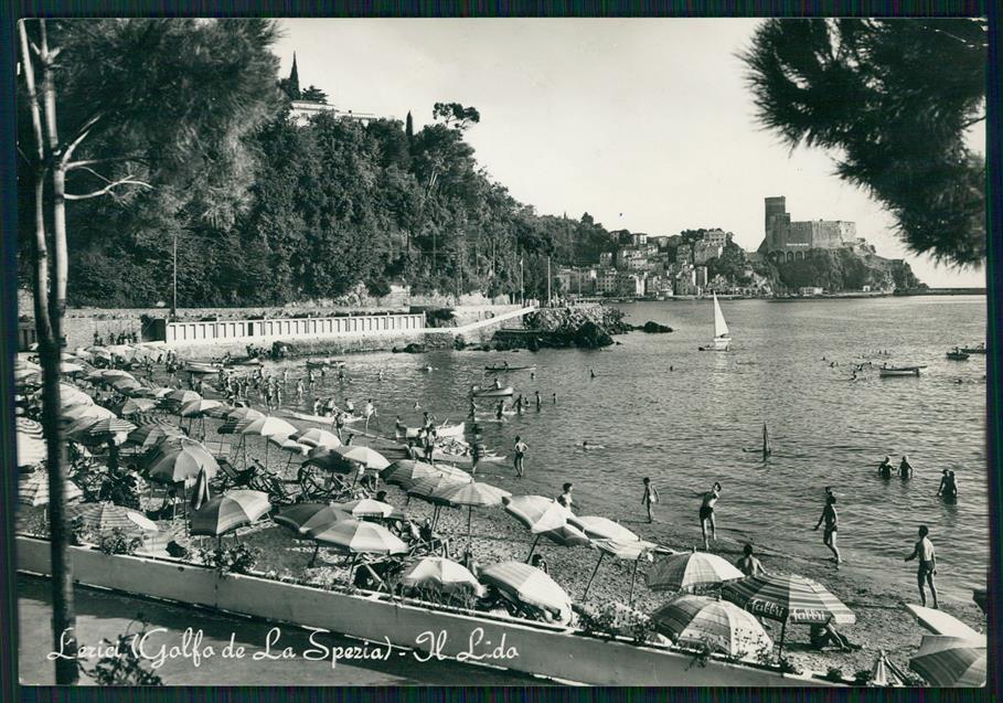 La Spezia Lerici Lido di Foto FG cartolina MZ4810 – fronte