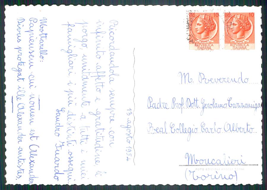 Genova Portofino Foto FG cartolina MZ4813 – retro