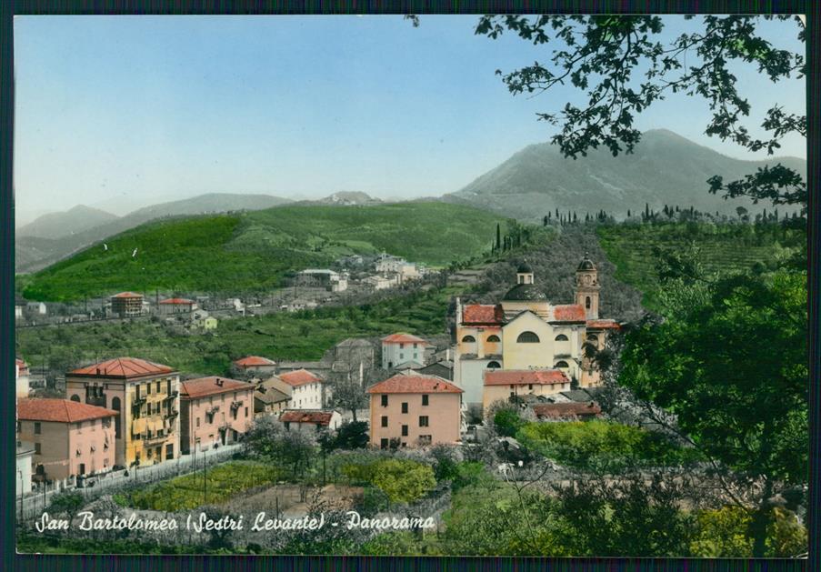 Genova Sestri Levante San Bartolomeo Foto FG cartolina MZ4825 – fronte