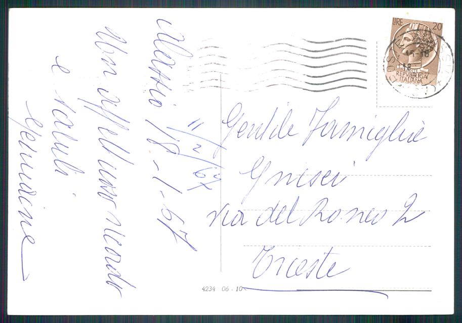 Savona Alassio Porticciolo Barche Foto FG cartolina MZ4888 – retro