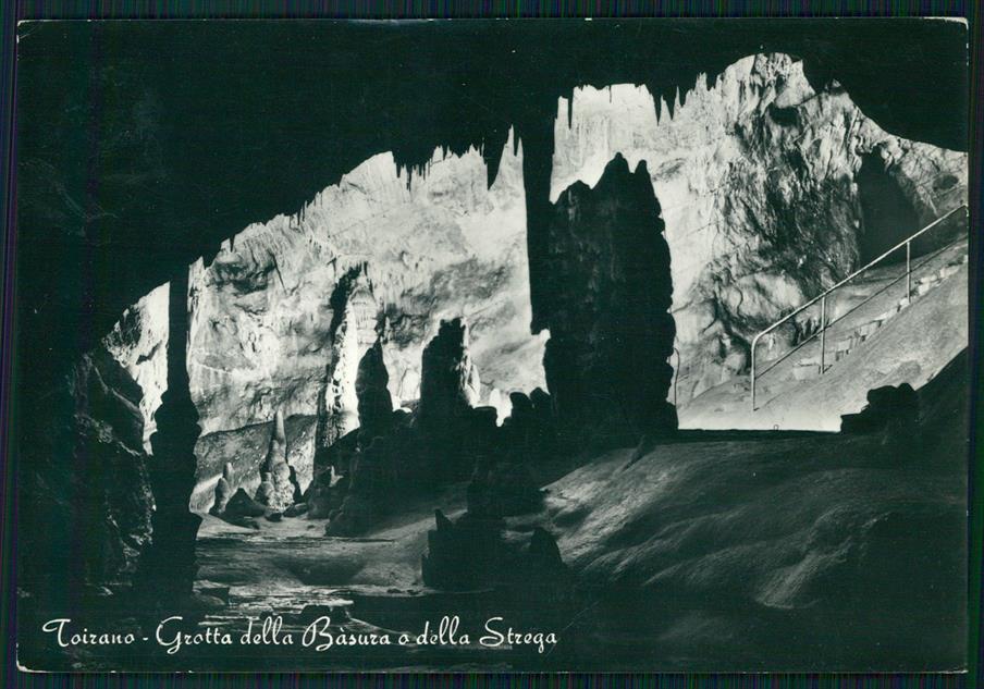 Savona Toirano Grotta Basura o della Strega Foto FG cartolina MZ4902 – fronte