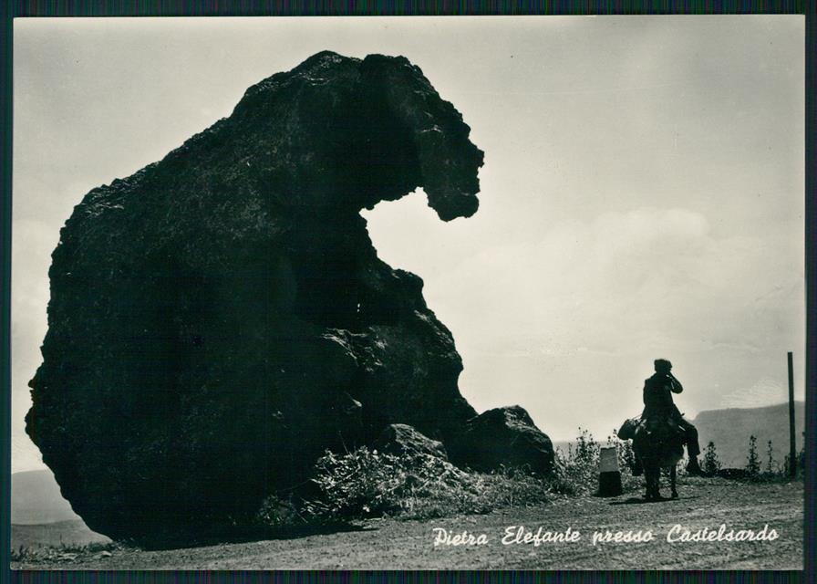 Sassari Castelsardo Pietra Elefante Foto FG cartolina MZ4957 – fronte
