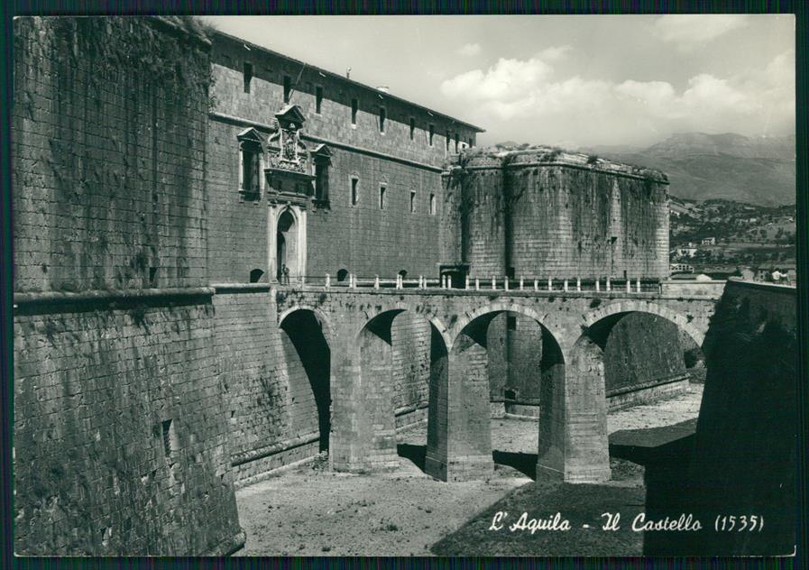 L'Aquila città Il Castello Foto FG cartolina MZ4962 – fronte