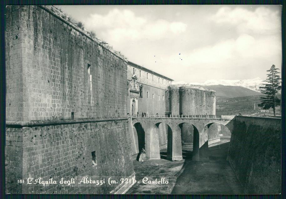 L'Aquila città Il Castello Foto FG cartolina MZ4963 – fronte