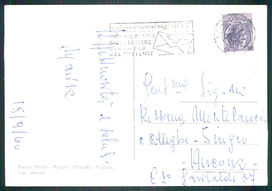 L'Aquila città Il Castello Foto FG cartolina MZ4963 – retro