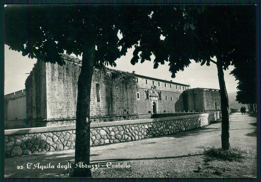 L'Aquila città Il Castello Foto FG cartolina MZ4964 – fronte