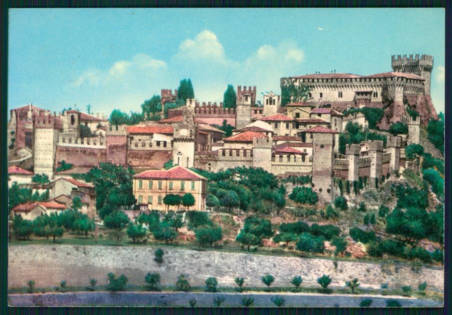 Pesaro Urbino Gradara Panorama Foto FG cartolina MZ4974 – fronte