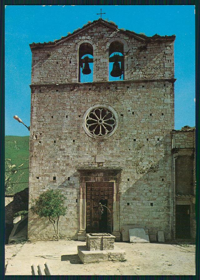 Perugia Vallo di Nera Chiesa San Giovanni Battista FG cartolina MZ5001 – fronte
