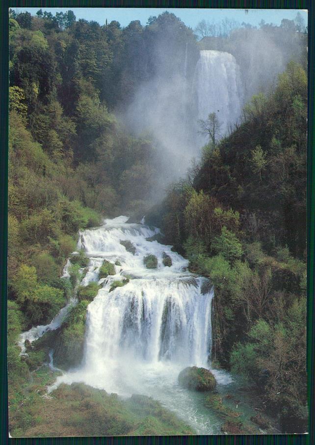 Terni città Cascata delle Marmore FG cartolina MZ5005 – fronte