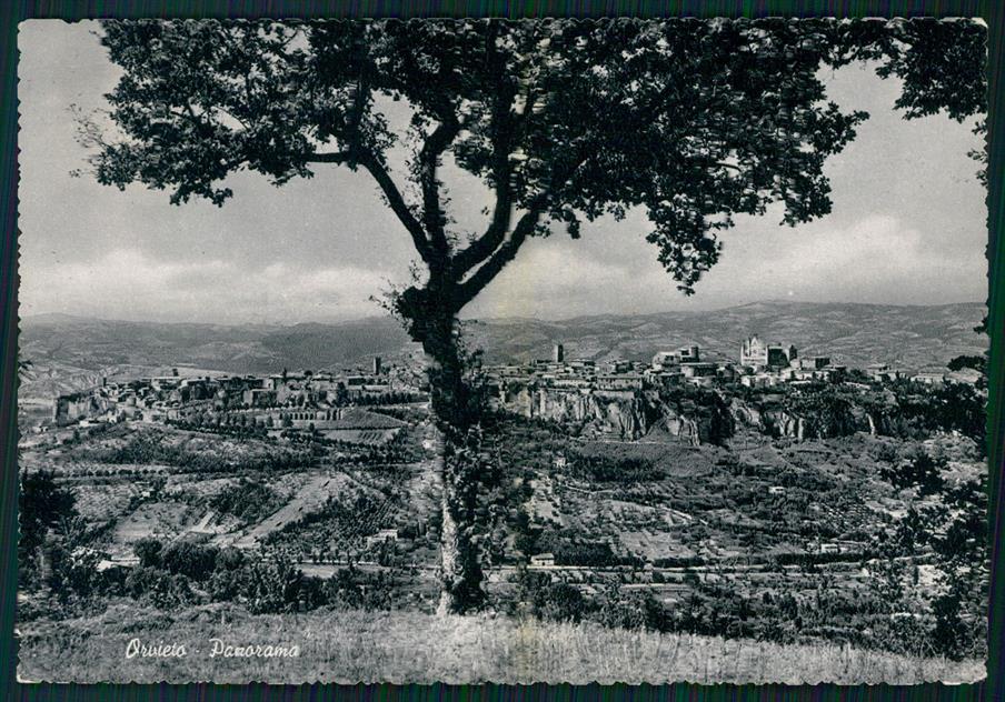 Terni Orvieto Panorama PIEGHINA Foto FG cartolina MZ5009 – fronte