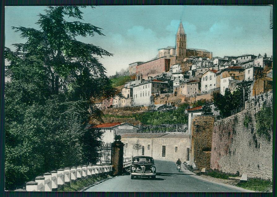 Perugia Todi Panorama Auto Foto FG cartolina MZ5010 – fronte