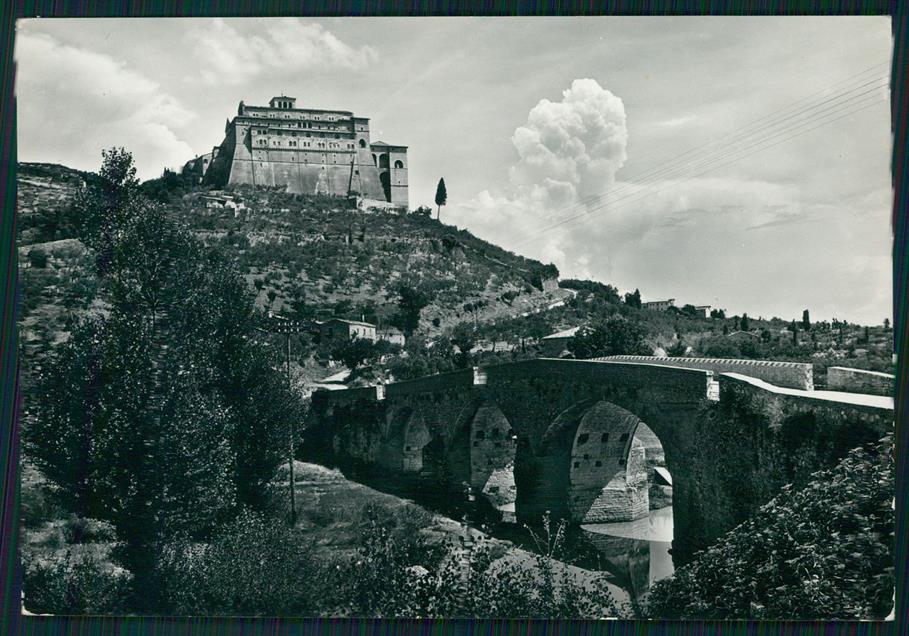 Perugia Assisi Basilica San Francesco Foto FG cartolina MZ5011 – fronte