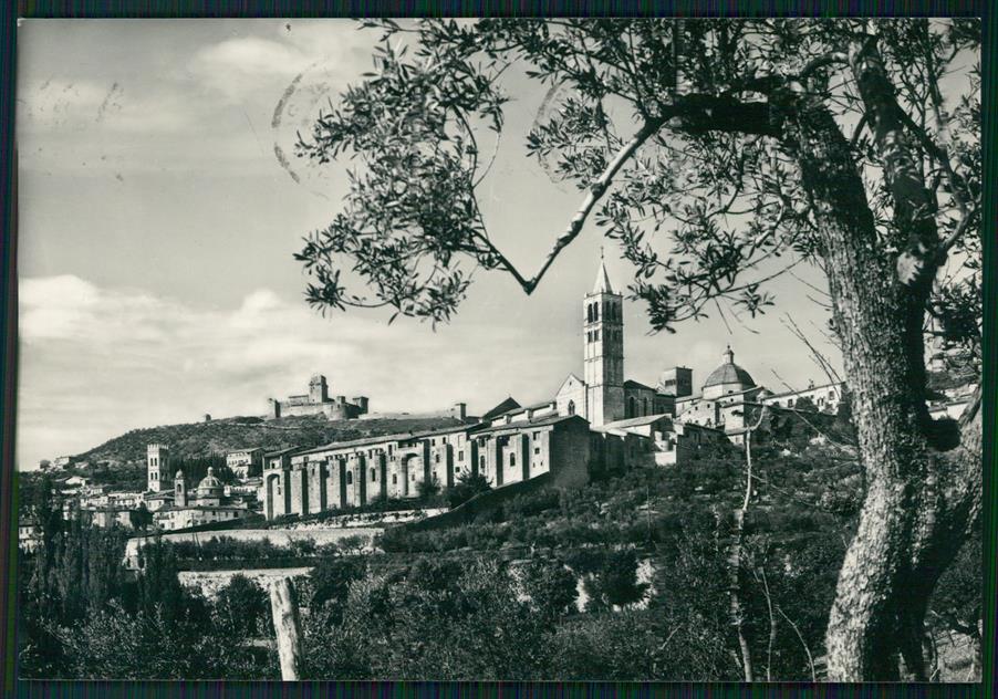 Perugia Assisi Convento di Santa Chiara Foto FG cartolina MZ5013 – fronte