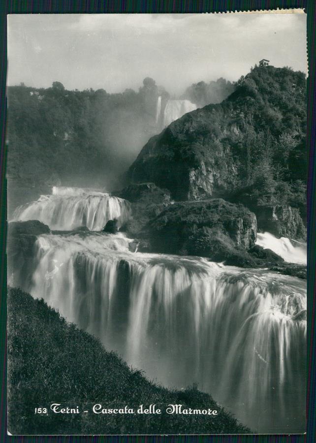 Terni città Cascata delle Marmore Foto FG cartolina MZ5018 – fronte