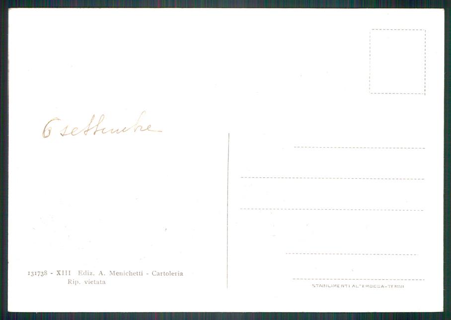 Perugia Gubbio Palazzo del Bargello Auto FG cartolina MZ5023 – retro