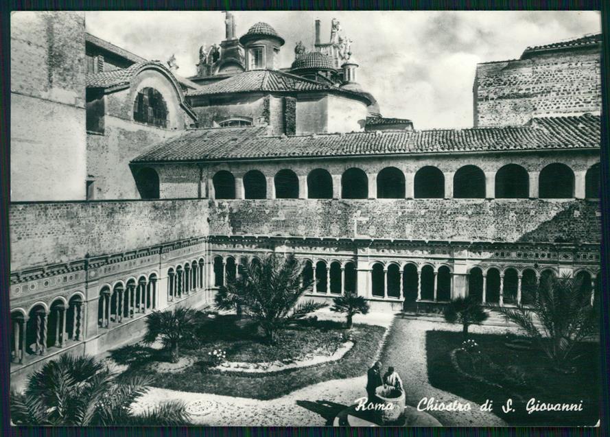 Roma città Chiostro San Giovanni Foto FG cartolina MZ5035 – fronte