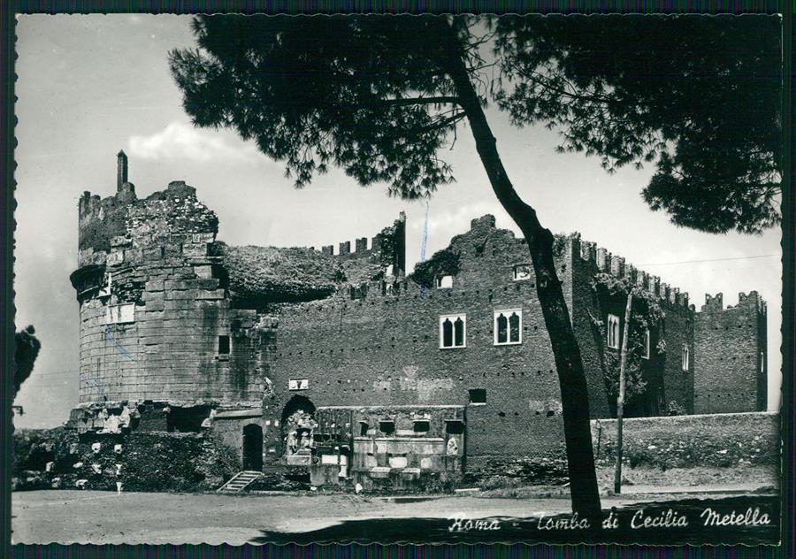 Roma città Tomba di Cecilia Metella Foto FG cartolina MZ5043 – fronte