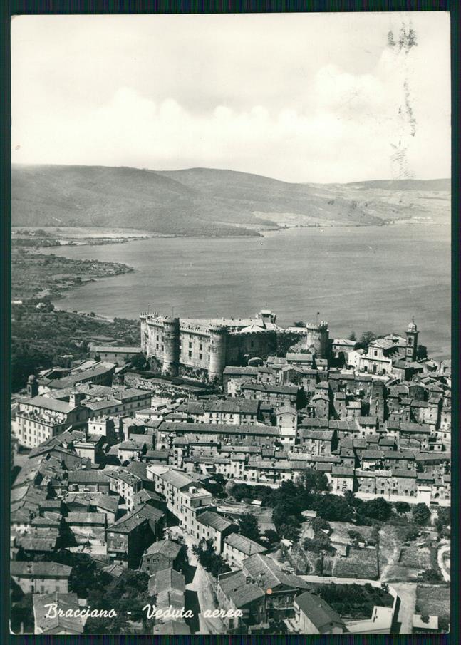 Roma Bracciano Lago di Veduta Aerea Foto FG cartolina MZ5052 – fronte