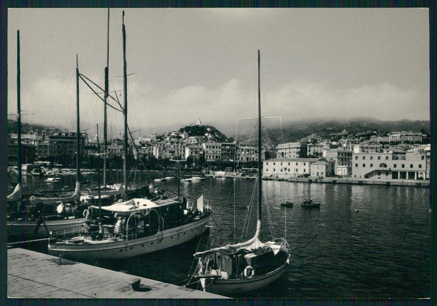 Imperia Sanremo Porto Barche Foto FG cartolina MZ5065 – fronte