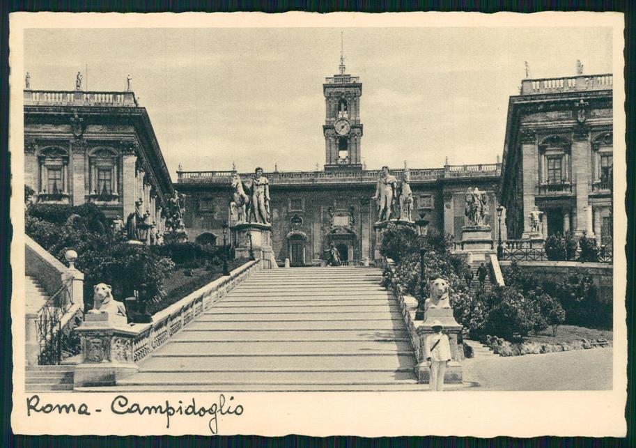 Roma città Campidoglio FG cartolina MZ5100 – fronte