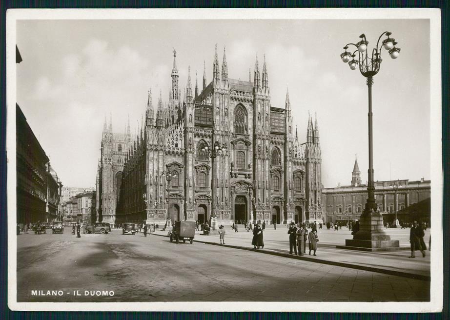 Milano città Duomo Foto FG cartolina MZ5109 – fronte