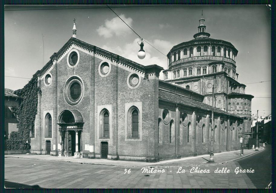 Milano città Chiesa delle Grazie Foto FG cartolina MZ5121 – fronte