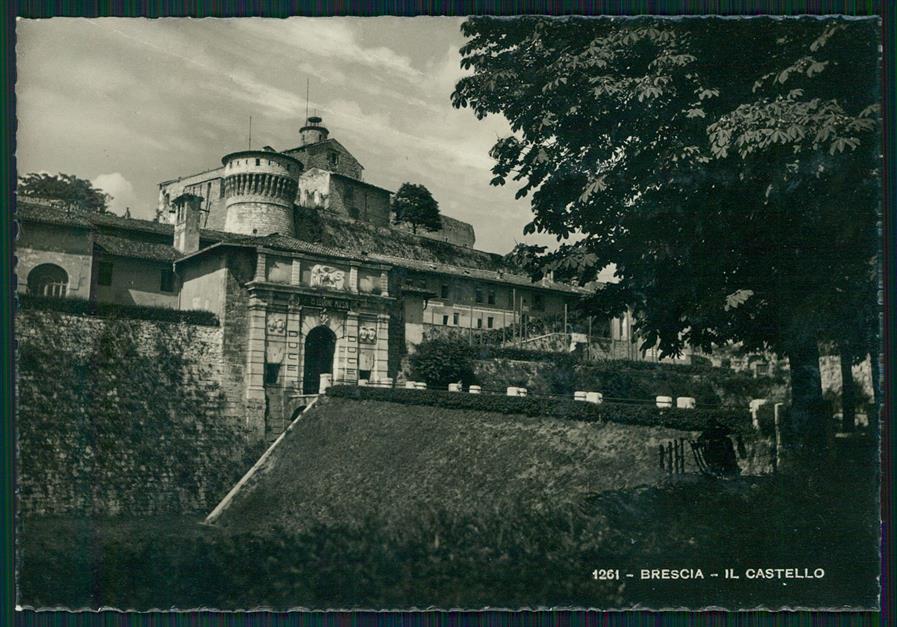 Brescia città Castello Foto FG cartolina MZ5146 – fronte