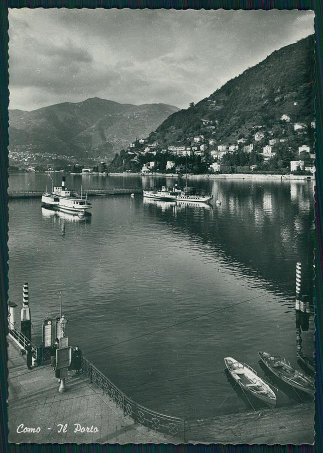Como città Lago di Battelli Foto FG cartolina MZ5154 – fronte