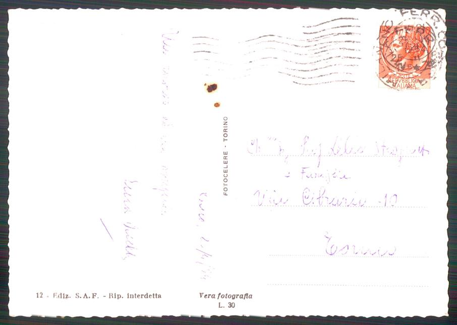 Como città Lago di Battelli Foto FG cartolina MZ5154 – retro