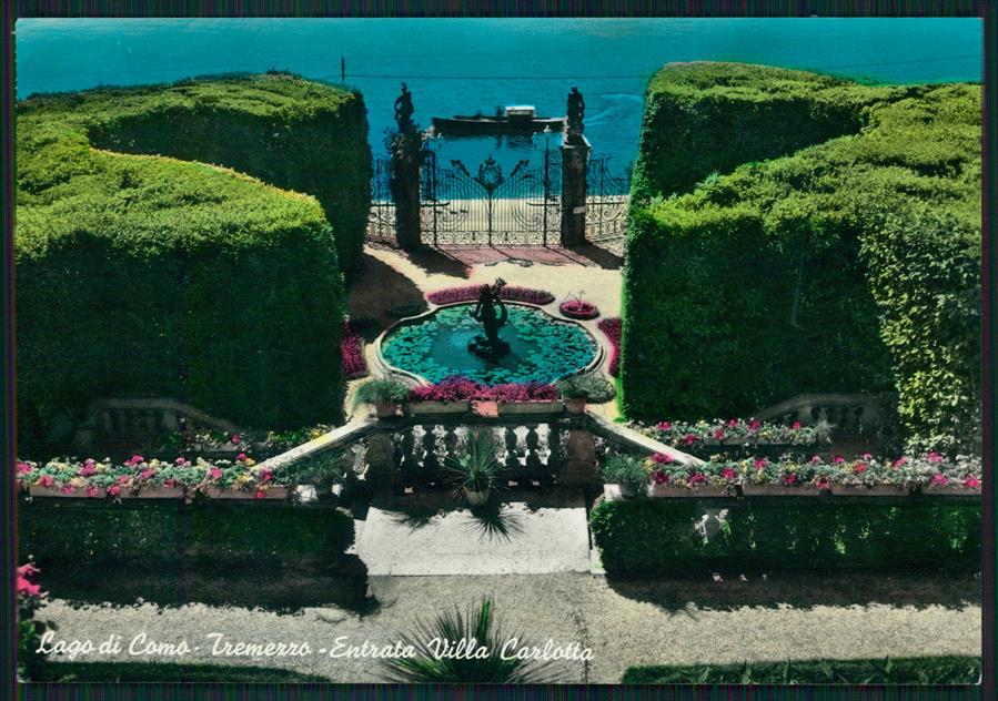 Como Tremezzo Lago di Como Villa Carlotta Foto FG cartolina MZ5157 – fronte