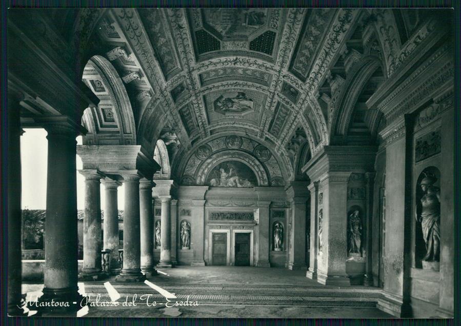 Mantova città Palazzo del Te Esedra Foto FG cartolina MZ5169 – fronte