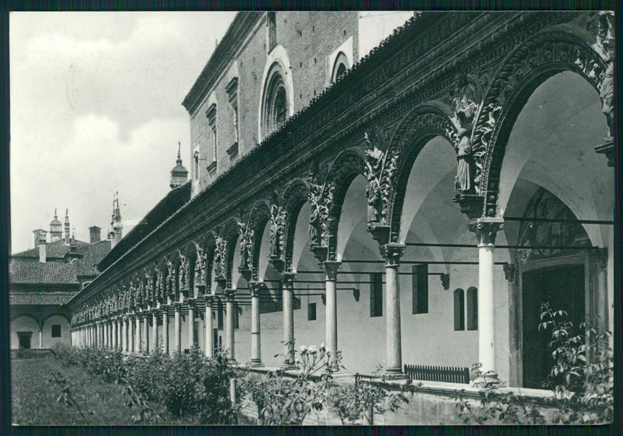 Pavia Certosa di Chiostro Grande Foto FG cartolina MZ5181 – fronte