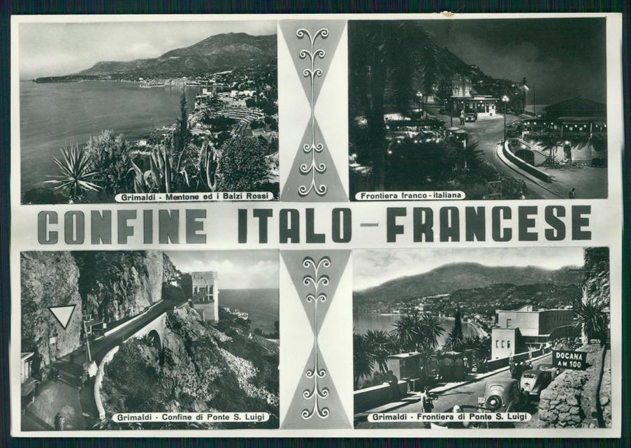 Imperia Ventimiglia Grimaldi Confine Italo Francese Foto FG cartolina MZ5186 – fronte