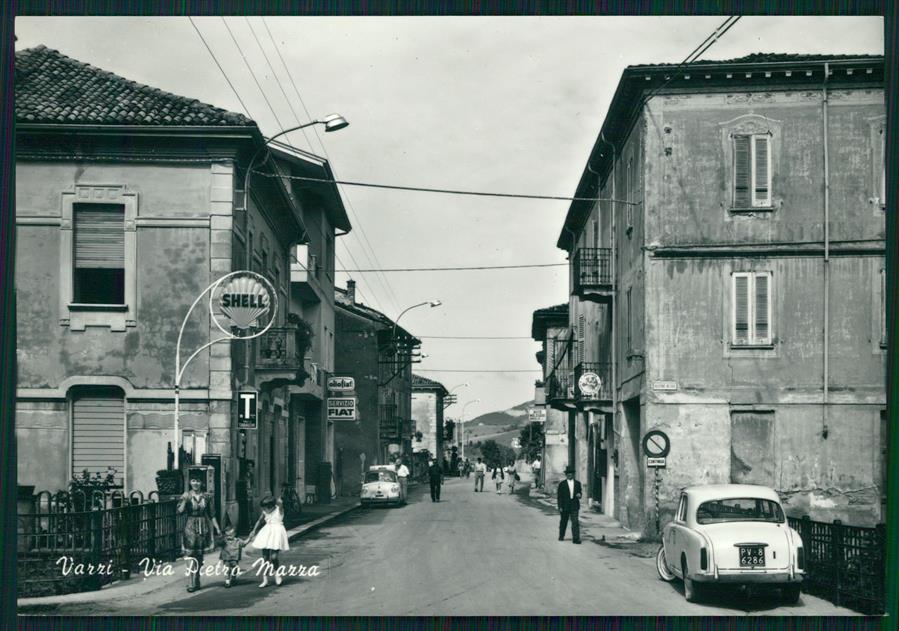 Pavia Varzi Via Pietro Marra Auto Foto FG cartolina MZ5199 – fronte