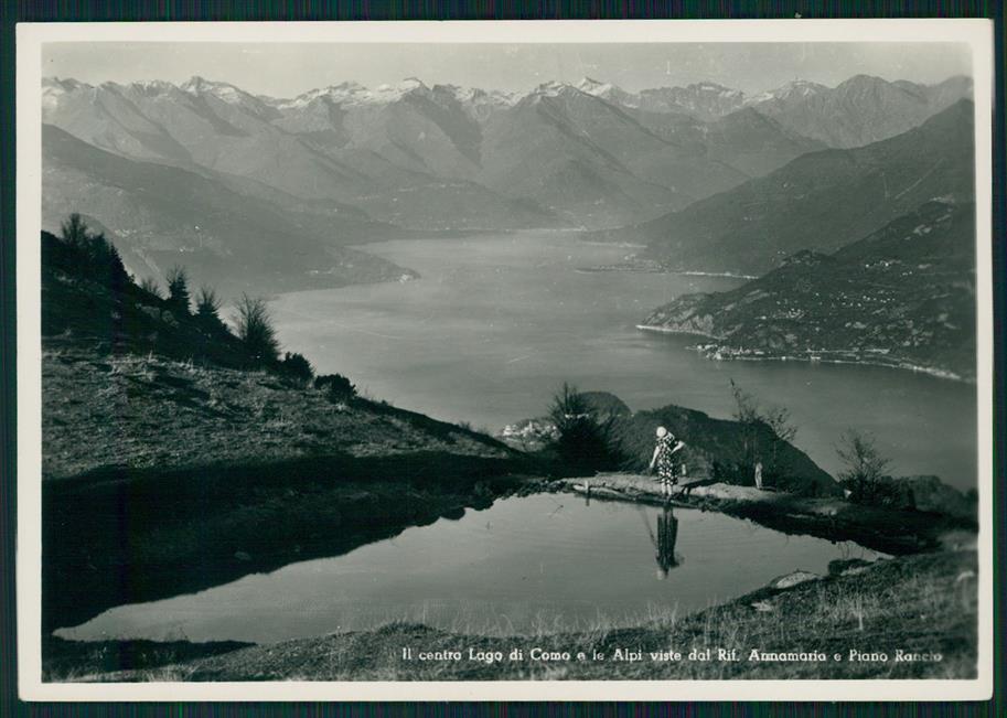 Como Bellagio Piano Rancio Lago Como Rifugio Annamaria Foto FG cartolina MZ5201 – fronte
