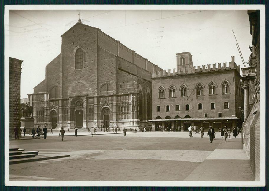 Bologna città Basilica San Petronio Foto FG cartolina MZ5202 – fronte