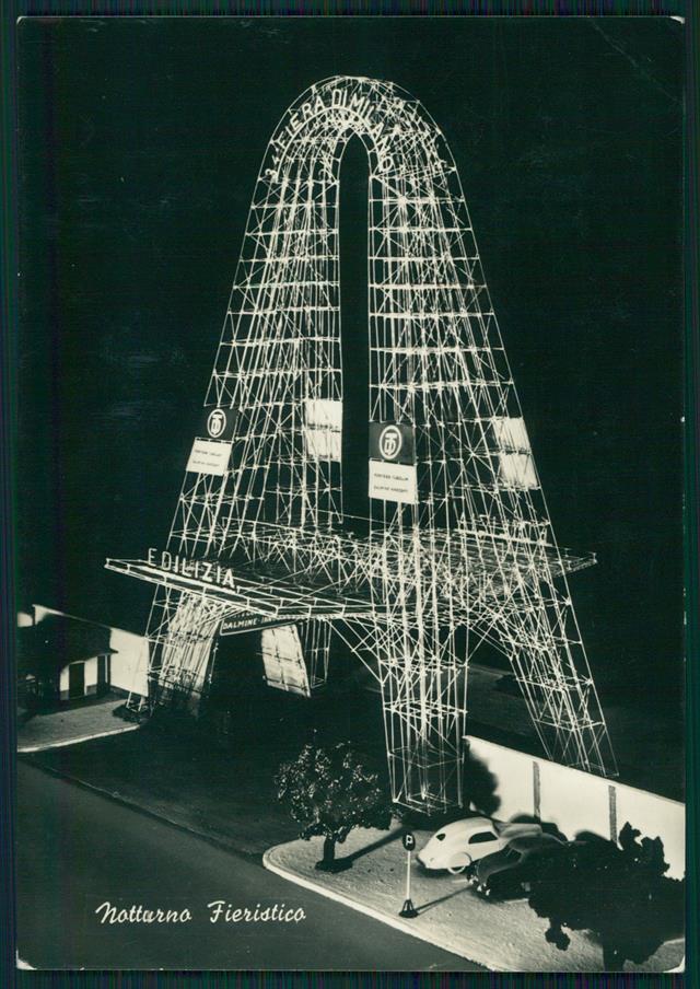 Milano città Fiera Campionaria Porta Edilizia Foto FG cartolina MZ5220 – fronte