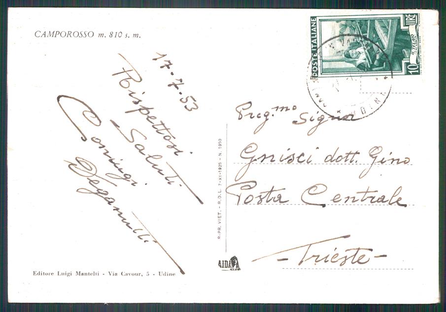 Imperia Camporosso FG cartolina MZ5251 – retro