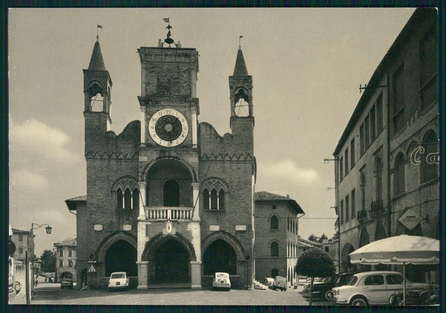 Pordenone città Municipio Auto Foto FG cartolina MZ5264 – fronte