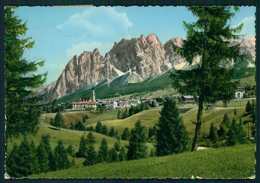 Belluno Cortina Foto FG cartolina MZ5276 – fronte