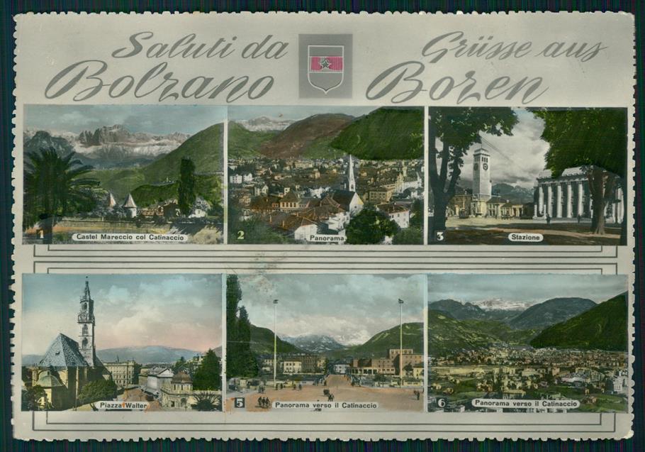 Bolzano città Saluti da PIEGA Foto FG cartolina MZ5285 – fronte
