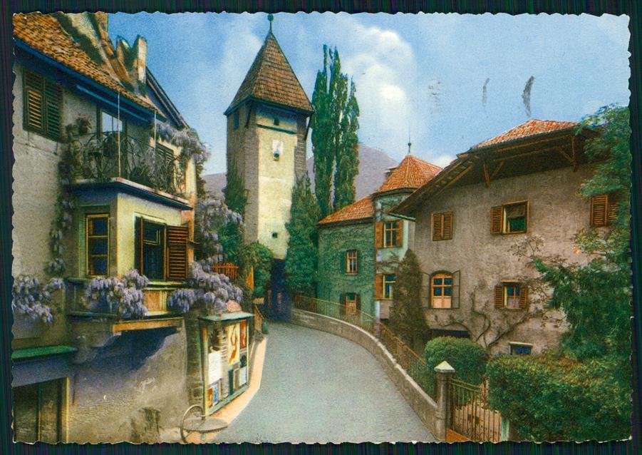 Bolzano Merano Porta Passiria Foto FG cartolina MZ5287 – fronte