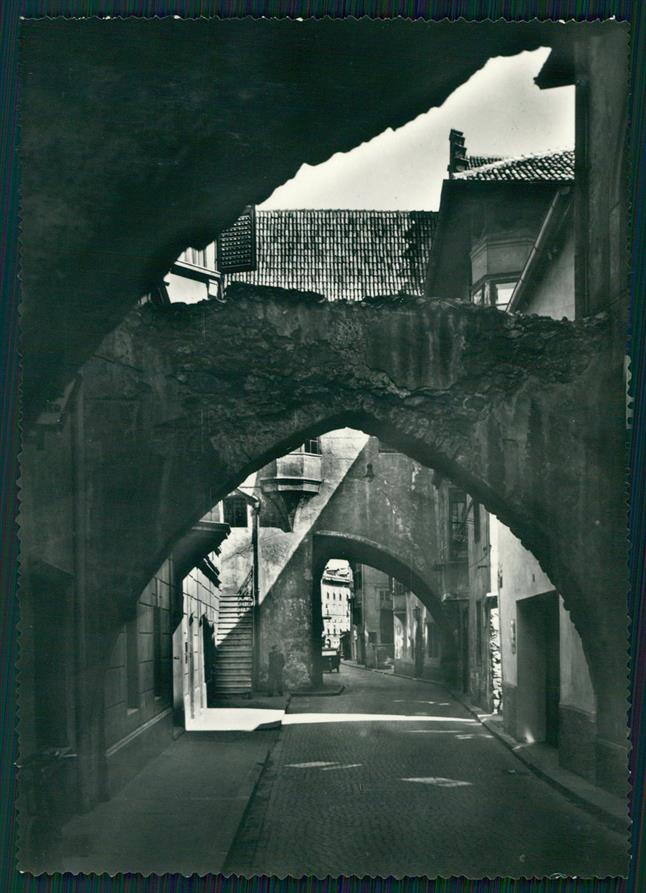 Bolzano città Via Dott. Streiter Foto FG cartolina MZ5291 – fronte