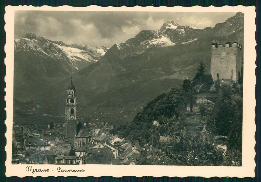 Bolzano Merano Panorama Foto FG cartolina MZ5296 – fronte