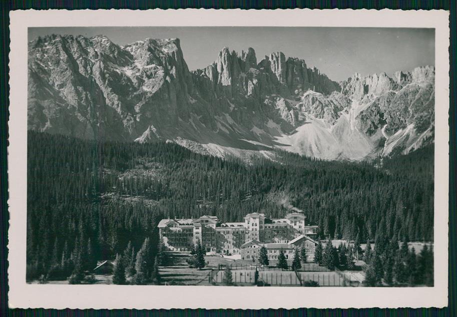 Bolzano Nova Levante Carezza al Lago Foto FG cartolina MZ5305 – fronte