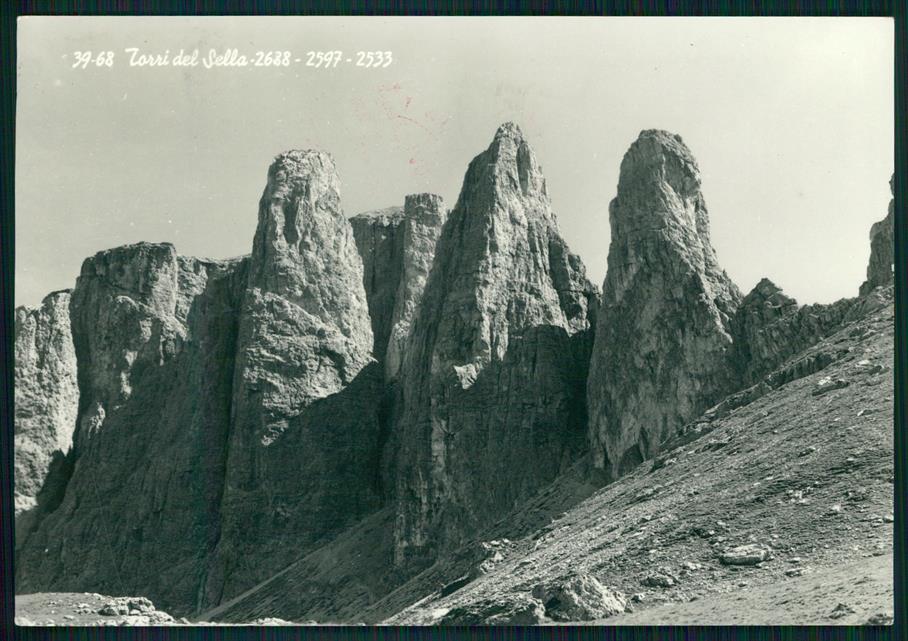 Bolzano Torri del Sella Foto FG cartolina MZ5306 – fronte